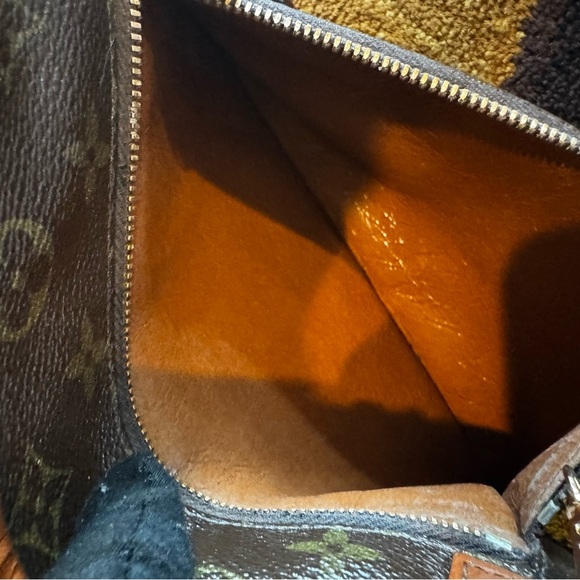 Louis Vuitton monogram Crossbody clutch bag converted hand painted - Picture 13 of 17